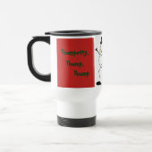 "Frosty the Snowman" Weiße Reise/Tasse des Pendelv Reisebecher (Links)