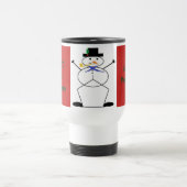 "Frosty the Snowman" Weiße Reise/Tasse des Pendelv Reisebecher (Mittel)