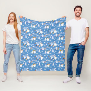 Frosty the Snowman™ Winterspass von Frosty & K Fleecedecke