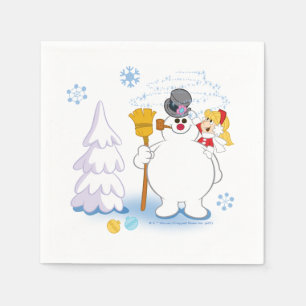 Frosty the Snowman™ Winterspass von Frosty & K Serviette