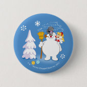 Frosty the Snowman™ | Winterspass von Frosty & Kar Button (Vorderseite)