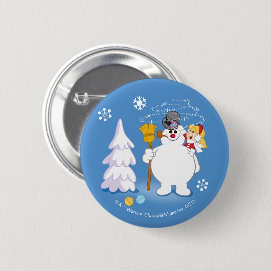 Frosty the Snowman™ | Winterspass von Frosty & Kar Button (Vorne & Hinten)