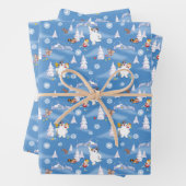 Frosty the Snowman™ | Winterspass von Frosty & Kar Geschenkpapier Set (Beispiel)