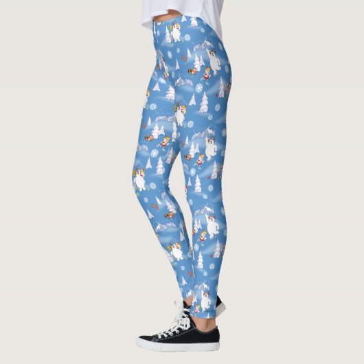 Frosty the Snowman™ | Winterspass von Frosty & Kar Leggings (Links)