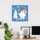 Frosty the Snowman™ | Winterspass von Frosty & Kar Poster (Heimbüro)