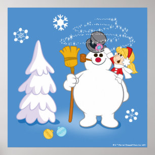 Frosty the Snowman™ Winterspass von Frosty & Kar Poster