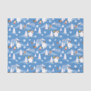 Frosty the Snowman™ Winterspass von Frosty & Kar Seidenpapier