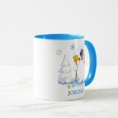 Frosty the Snowman™ | Winterspass von Frosty & Kar Tasse (VorderseiteRechts)