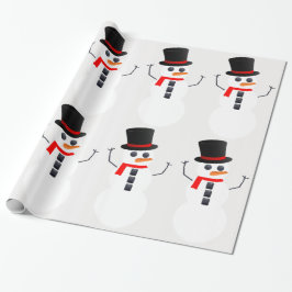 Frosty the Snowman Wrapping Paper Geschenkpapier