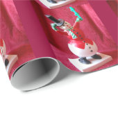Frosty the Snowman Wrapping Paper Geschenkpapier (Rolleneckpunkt)