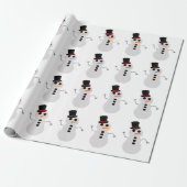 Frosty the Snowman Wrapping Paper Geschenkpapier (Ungerollt)