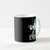 Frosty The Swoleman Funny Buff Swole Snowman Gym M Kaffeetasse (VorderseiteRechts)