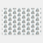 Frosty Wonderland Geschenkpapier Set (Vorderseite)