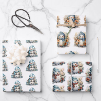 Frosty Wonderland Geschenkpapier Set