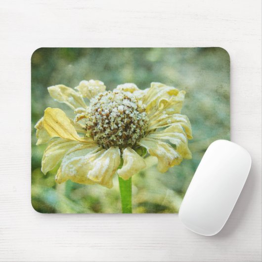 Frosty Zinna Mousepad (Mit Mouse)