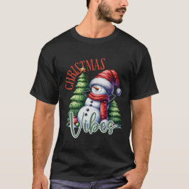 Frosty's Christmas Vibes Boutique T-Shirt