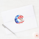 FROSTY's NIGHT Snowman Design Stickers (Umschlag)