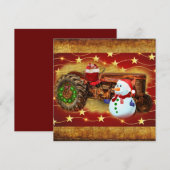 Frosty's Vintage Weihnachten (Vorne/Hinten)