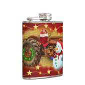 Frosty's Vintage Weihnachten Flachmann (Rechts)