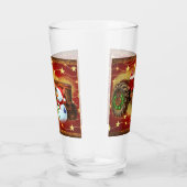 Frosty's Vintage Weihnachten Glas (Rechts)