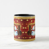 Frosty's Vintage Weihnachten Tasse (Zentrum)