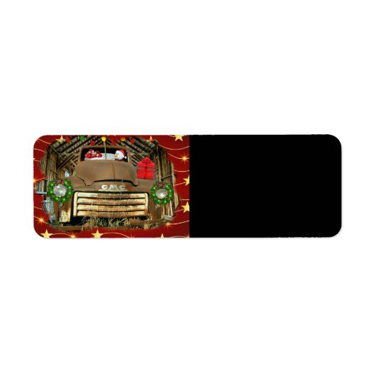 Frosty's Vintager GMC Truck Weihnachtslauf (Vorne)