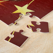 Frosty's Vintager GMC Truck Weihnachtslauf Puzzle (Seite)