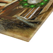 Frosty's Vintager GMC Truck Weihnachtslauf Schneidebrett (Ecke)