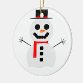 Frostzauberkunst Keramik Ornament (Links)