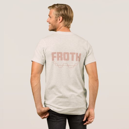Froth Tri-Blend Shirt (Rückseite voll)