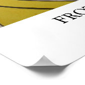 Frothaffe Poster (Ecke)