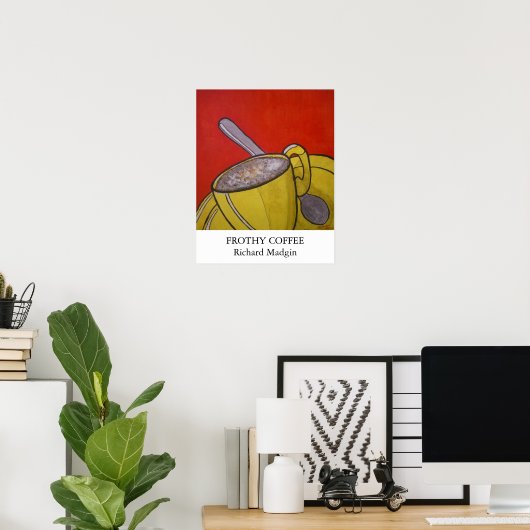 Frothaffe Poster (Heimbüro)