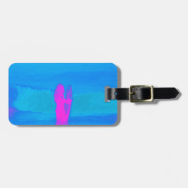 Frothing Neon Gepäckanhänger