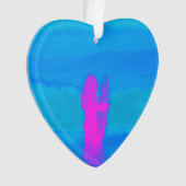 Frothing Neon Ornament (Vorderseite)