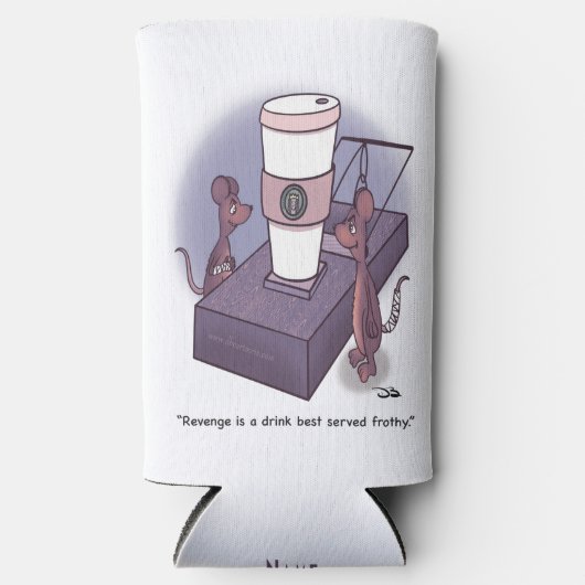 Frothy Can Cooler Selters Dosenkühler (Vorderseite)