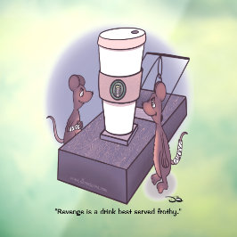 Frothy Window Clying Fensteraufkleber