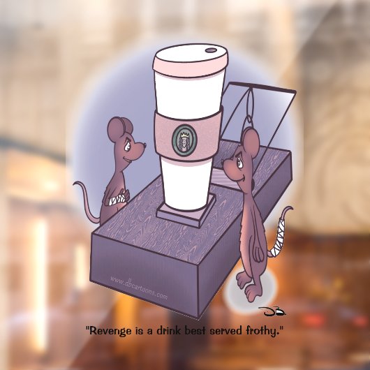 Frothy Window Clying Fensteraufkleber (Blatt 2)