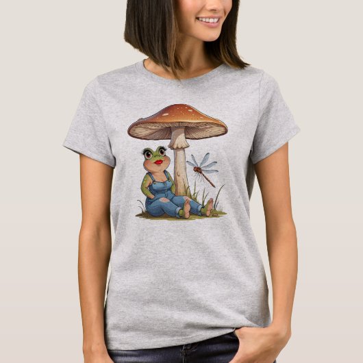 Fröulein Toad & Dragonlet T-Shirt (Vorderseite)