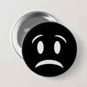 FROWNIE-GESICHT BUTTON (Vorne & Hinten)