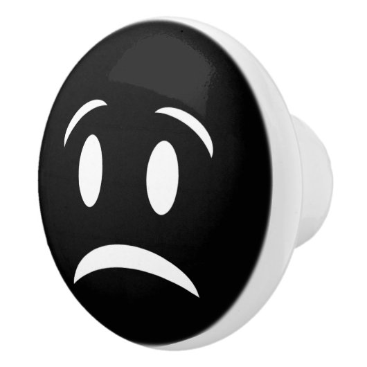 FROWNIE-GESICHT KERAMIKKNAUF (Rechts)