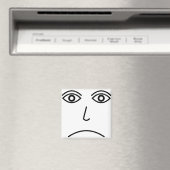 Frowning Face Magnet (In Situ (Geschirrspüler))