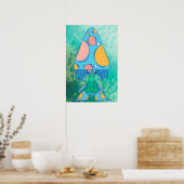 Frowning Mushroom Poster (Küche)