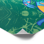 Frowning Mushroom Poster (Ecke)