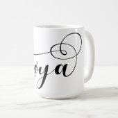 Frøya Flag Heart, Trøndelag, Norwegen Kaffeetasse (VorderseiteRechts)