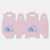 Frozen 1st Birthday Cartoon Castle First Birthday Geschenkschachtel (Ungeklappt)