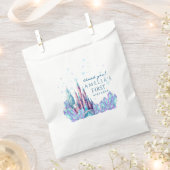 Frozen 1st Birthday Cartoon Castle First Birthday  Geschenktütchen (Ausgeschnitten)