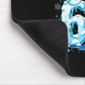 Frozen 6 Number 67 Six Seven Meme  Mousepad (Ecke)