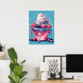 Frozen Berry Delight Poster (Heimbüro)