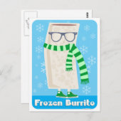 Frozen Burrito Postkarte (Vorne/Hinten)