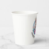 Frozen Charaktere Papiertasse (Geburtstagsthema) Pappbecher (Rechts)
